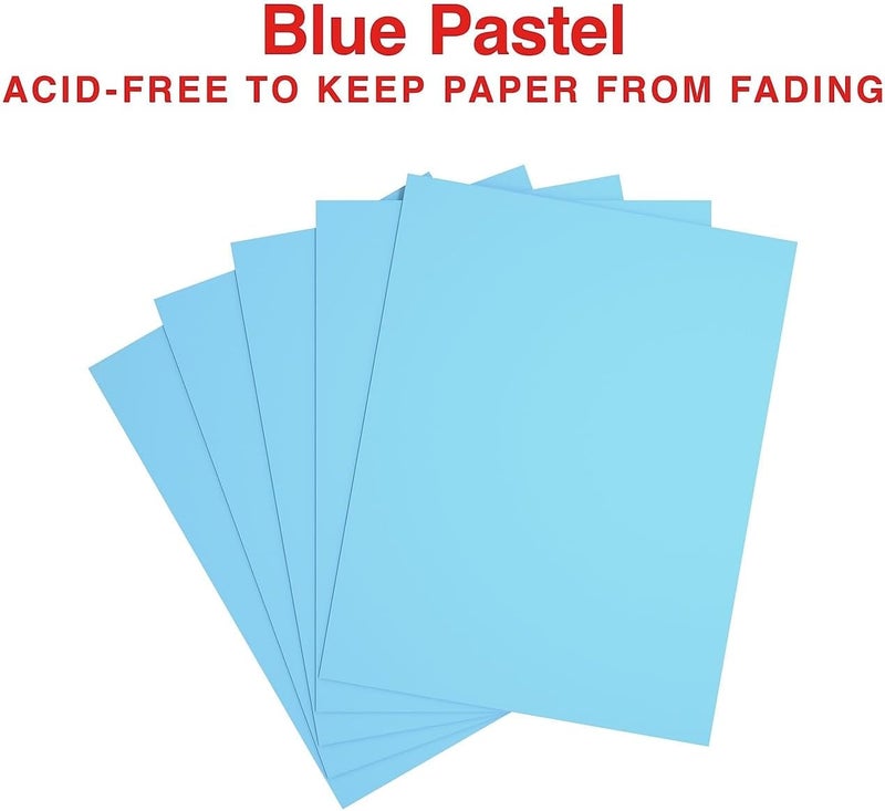Staples 30% Recycled, 8.5 x 11 Inch, 20 lbs, 500-Sheets Pack, Blue - Image 4