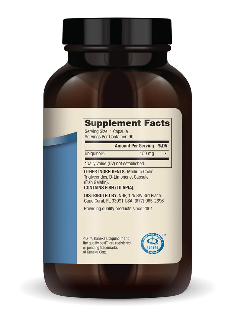 Dr. Mercola - Ubiquinol 150 Mg Per Capsule 90 Capsules - Image 1