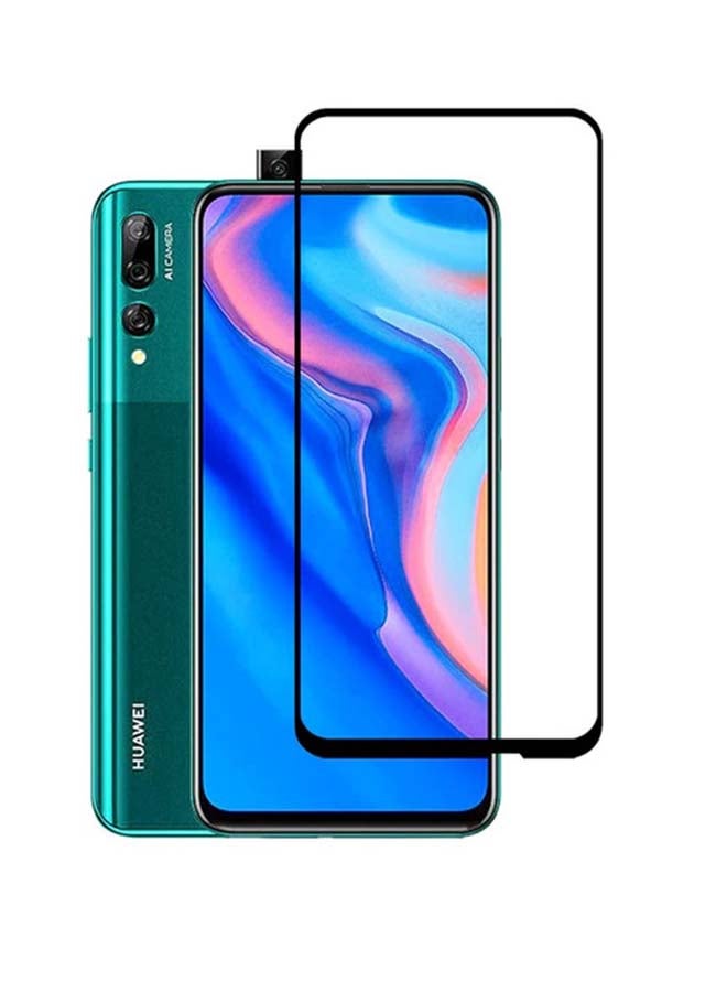 Alyashmac 9D Glass Screen Protector For Huawei Y9 Prime 2019 Black/Clear