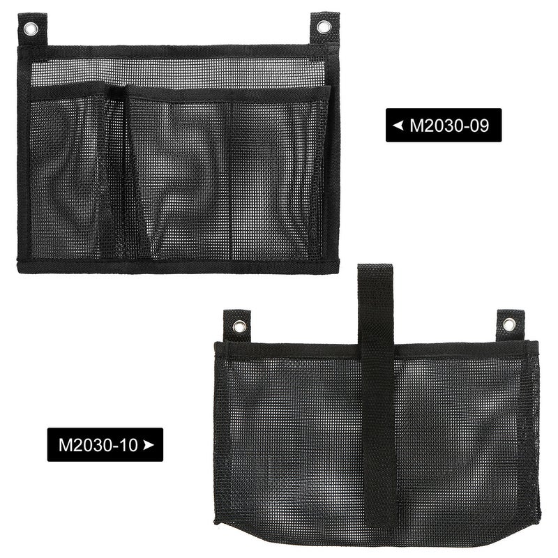 Kayak Mesh Storage Side Pouch Boat Fishing Holder Bag Canoe Mesh Bag - Image 3