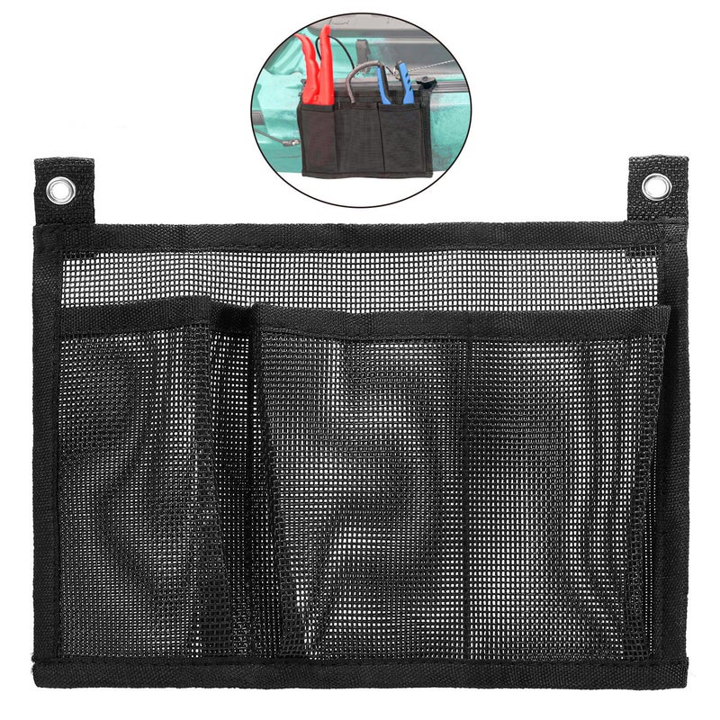Kayak Mesh Storage Side Pouch Boat Fishing Holder Bag Canoe Mesh Bag - Image 1