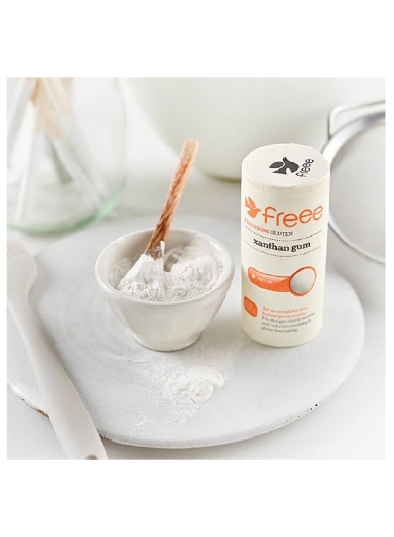 freee Doves Farm Xanthan Gum Gluten Free Food Baking Natural Thickener Suitable For Making Ice Cream Sauces Cake & Yogurt 100Gm - Image 2