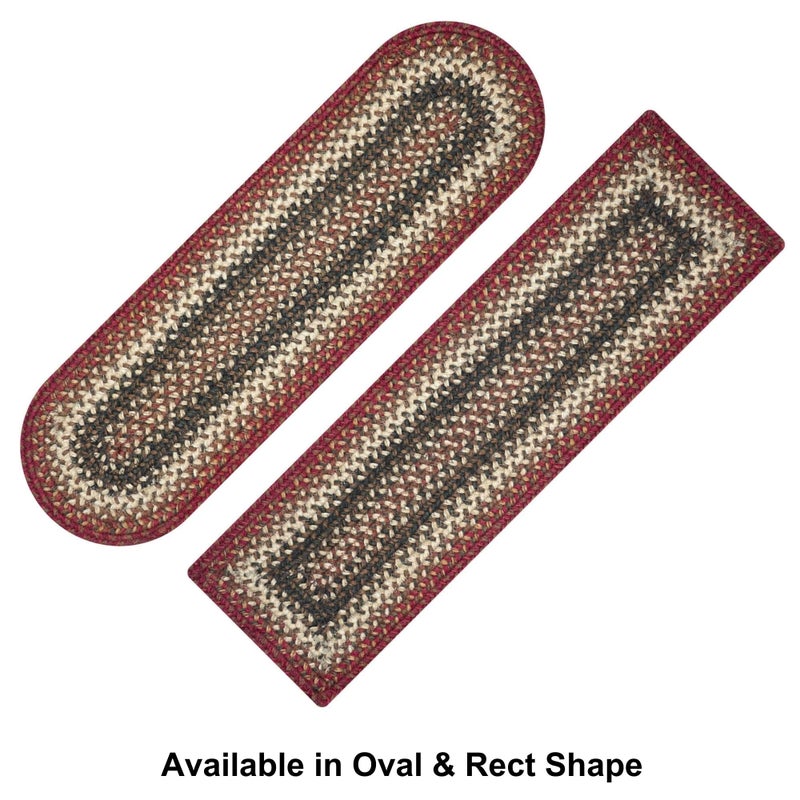 Homespice - Chester Thick Table Runner  an Oval Hand Braided Runner of Premium Jute Fibers to Use as Wide Table Runners on The Dining Table - No Gaps or Unfinished Edges - Multicolor  11x36 Inches - Image 4