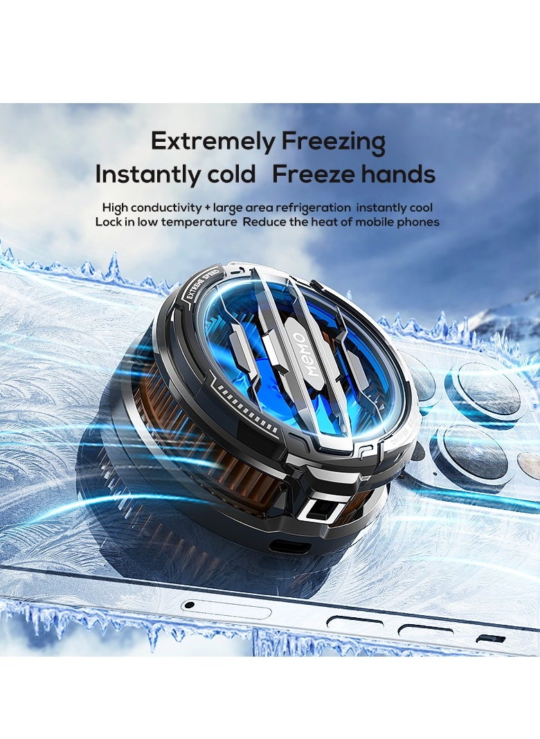 Memo - CX07 Cell Phone Magnetic Cooler Fan 15W Fast Cooling Semiconductor Heatsink Radiator Fit For All Smart Phone and Tab for Gaming - Image 1