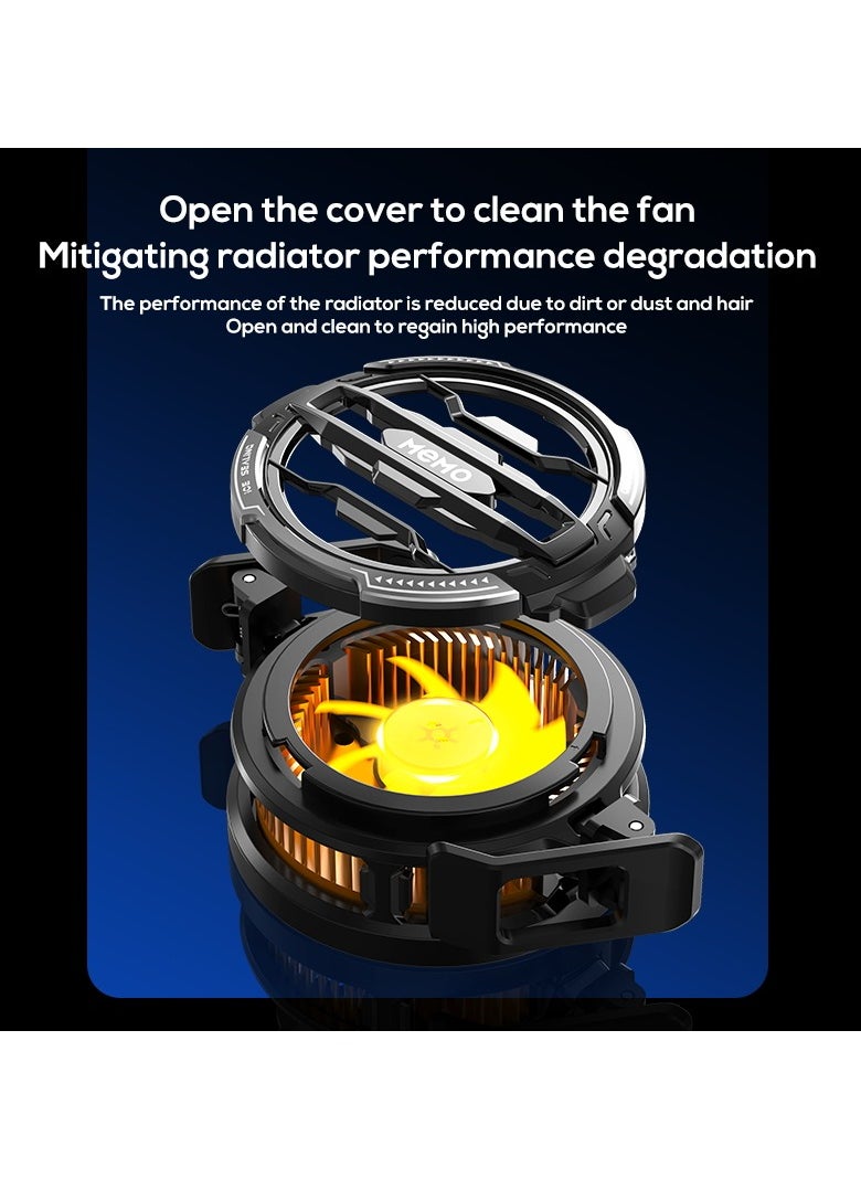 Memo - CX07 Cell Phone Magnetic Cooler Fan 15W Fast Cooling Semiconductor Heatsink Radiator Fit For All Smart Phone and Tab for Gaming - Image 1