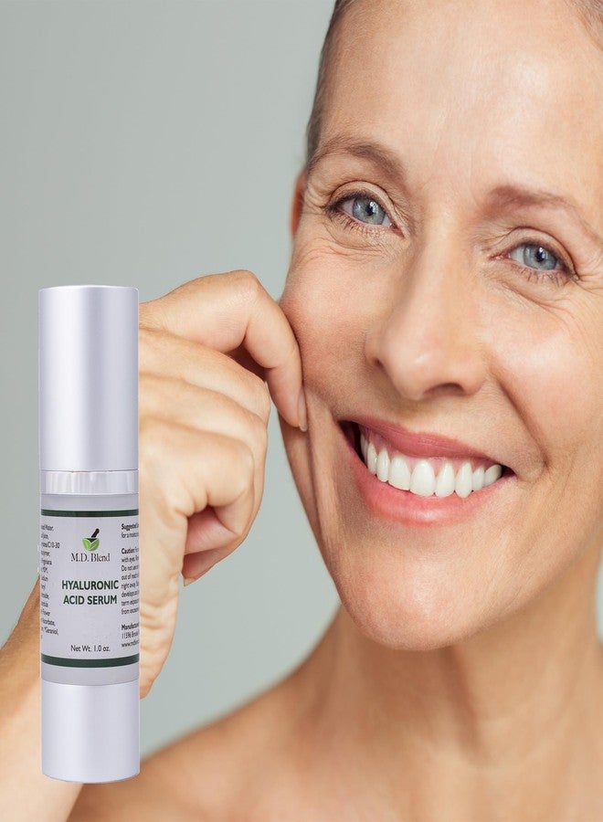 M.D. Blend Hyaluronic Acid Serum, Hydrating Face Serum for Dry Skin, Anti-Aging Serum, Daily Serum for Face, Facial Moisturizer & Skin Serum for Women, 30ml - Image 3