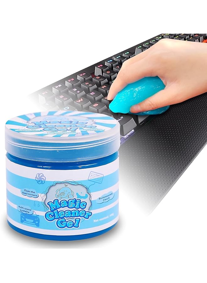 توبيز مجموعة جل التنظيف السحري العالمي لتنظيف شقوق الغبار وفتحات التهوية الداخلية للسيارة وإزالة التفاصيل الداخلية - Image 1