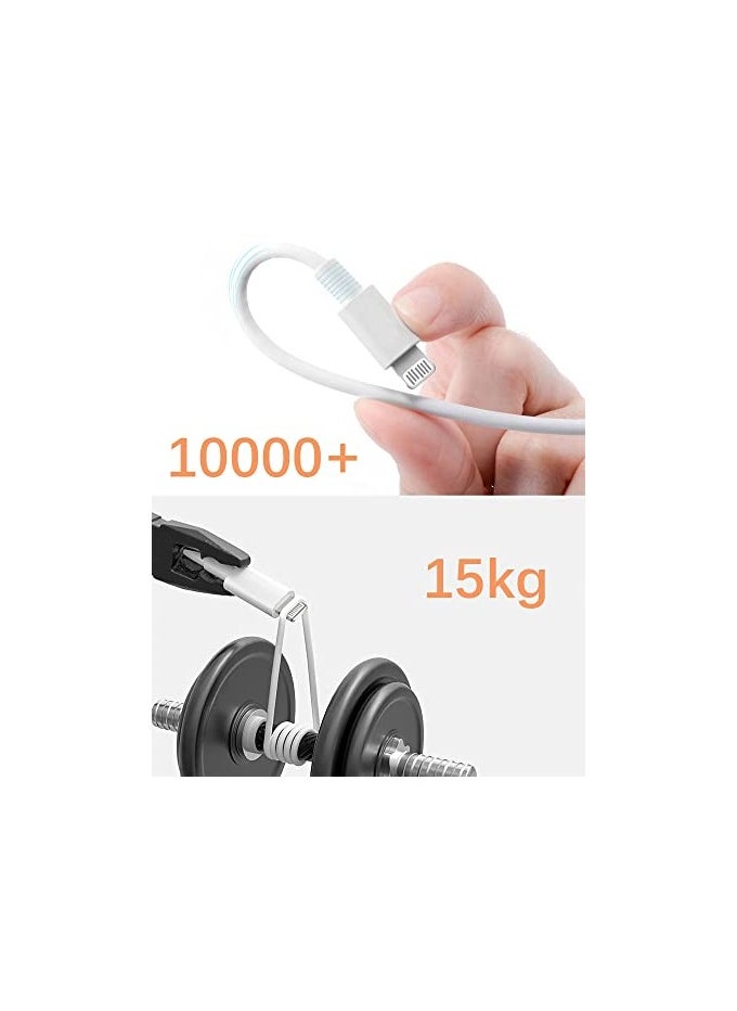 erorex - iPhone Charger Cord 3ft Lightning Cable Fast Charging High Speed Data Sync USB Cable Compatible with iPhone 13/12/11 Pro Max/XS MAX/XR/XS/X/8/7/Plus/6S iPad AirPods - Image 1