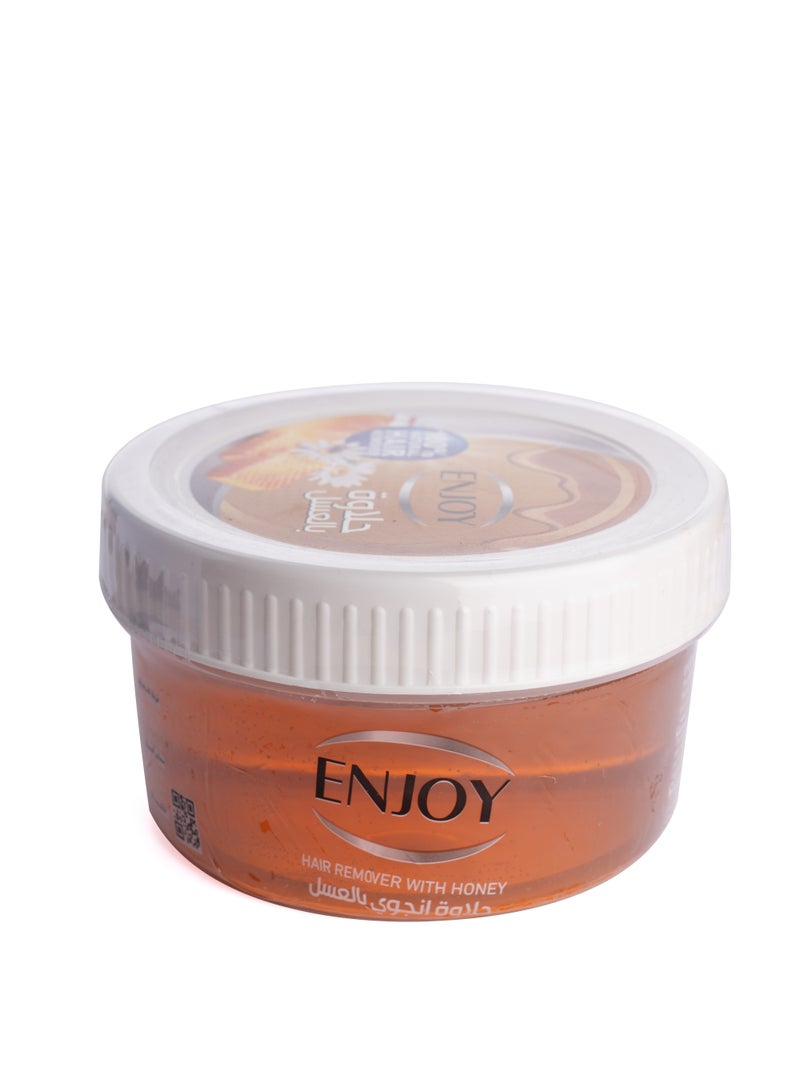 إنجوي حلاوة إزالة الشعر بالعسل – 400 جم | 100% طبيعية | حلاوة سكر بالعسل | لطيفة ومغذية للبشرة | نعومة حريرية طويلة الأمد | بخلاصة العسل الطبيعي المرطب - Image 5