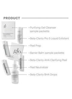 Glo Skin Beauty Betaclarity Aha Clarifying Peel Level 2 Professional At Home Peel Kit For Clarifying Exfoliating And Brightening  - Image 3