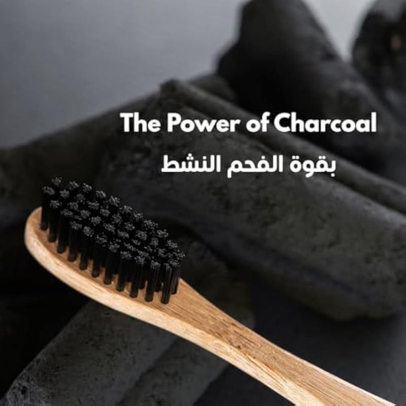 Bamboo Toothbrush, Pack of Two Brushes - Image 2
