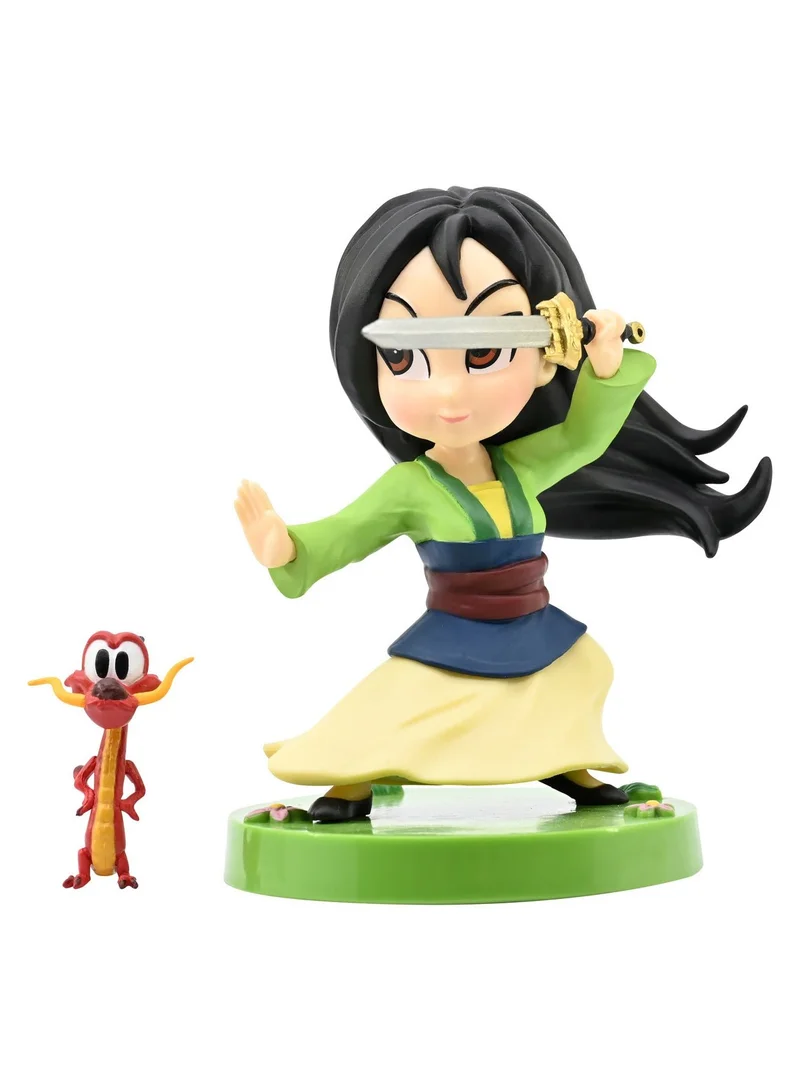 Disney  Disney Princess Enchanted Classic Collectible Figure Series, Assorted 1 Piece (Character May Vary) Each Sold Separately | Display Figure | Snow White | Cinderella | Rapunzel | Mulan | Perfect Gift for Collectors and Kids for Women | Best Price UAE