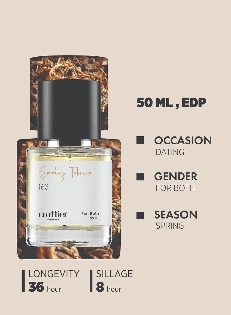 Craftier Perfume SMOKEY TOBACCO - Inspired of-S'MOKING HOT, Eau De Parfum for Men & Women - 50ml, Long Lasting Spicy Fragrance Upto 36 Hrs, Travel Size Unisex Perfume - Image 5