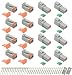 ALFOCI 8 Sets 2 Pin DT Waterproof Connector Kit Deutsch Automotive Electrical Butt IP67 Waterproof Electrical Connectors Plug with 19 Pairs 16 Stamped Contacts for Car Truck Boat 2PIN8SET - Image 2
