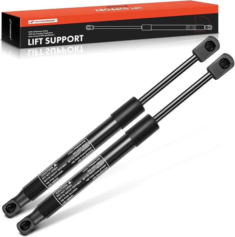A-Premium Tailgate Rear Trunk Lift Supports Shock Struts Compatible with Ford Models - Taurus 2010-2019, Police Interceptor Sedan 2013-2019, Special Service Police Sedan 2015-2018 w/o Spoiler(2PC Set) - Image 1