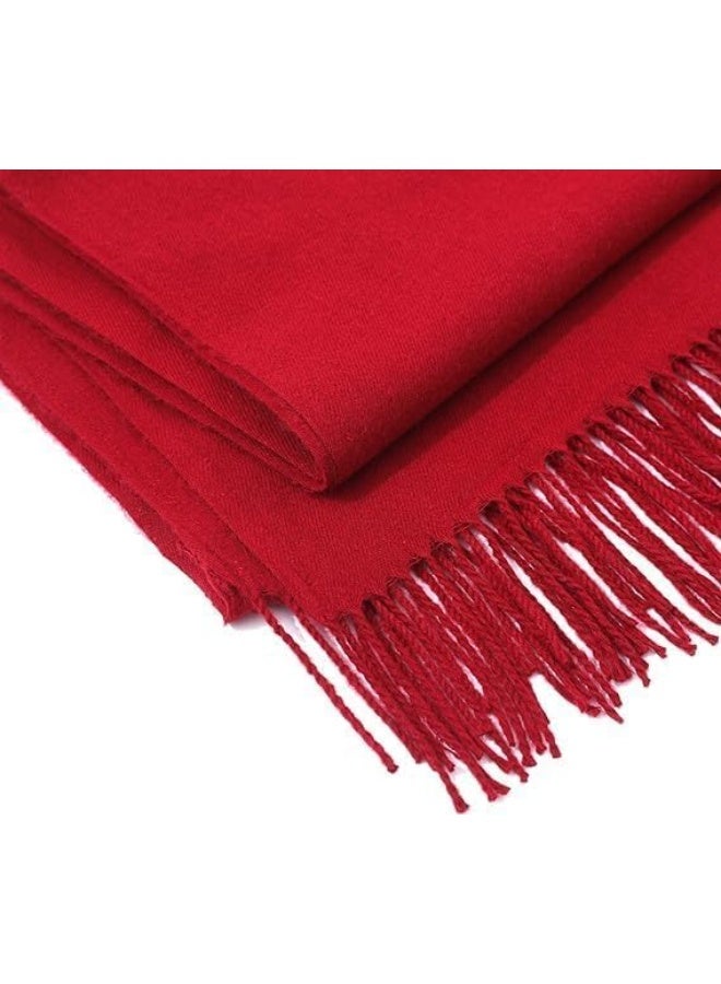 Scarfs for Women Silk Shawl Wrap for Evening Dressing, Winter Thick Warm Scarf Blanket, Open Front Poncho Cape Fashion Long Shawl Wrap for Winter Warm Lightweight, One Size - Image 4