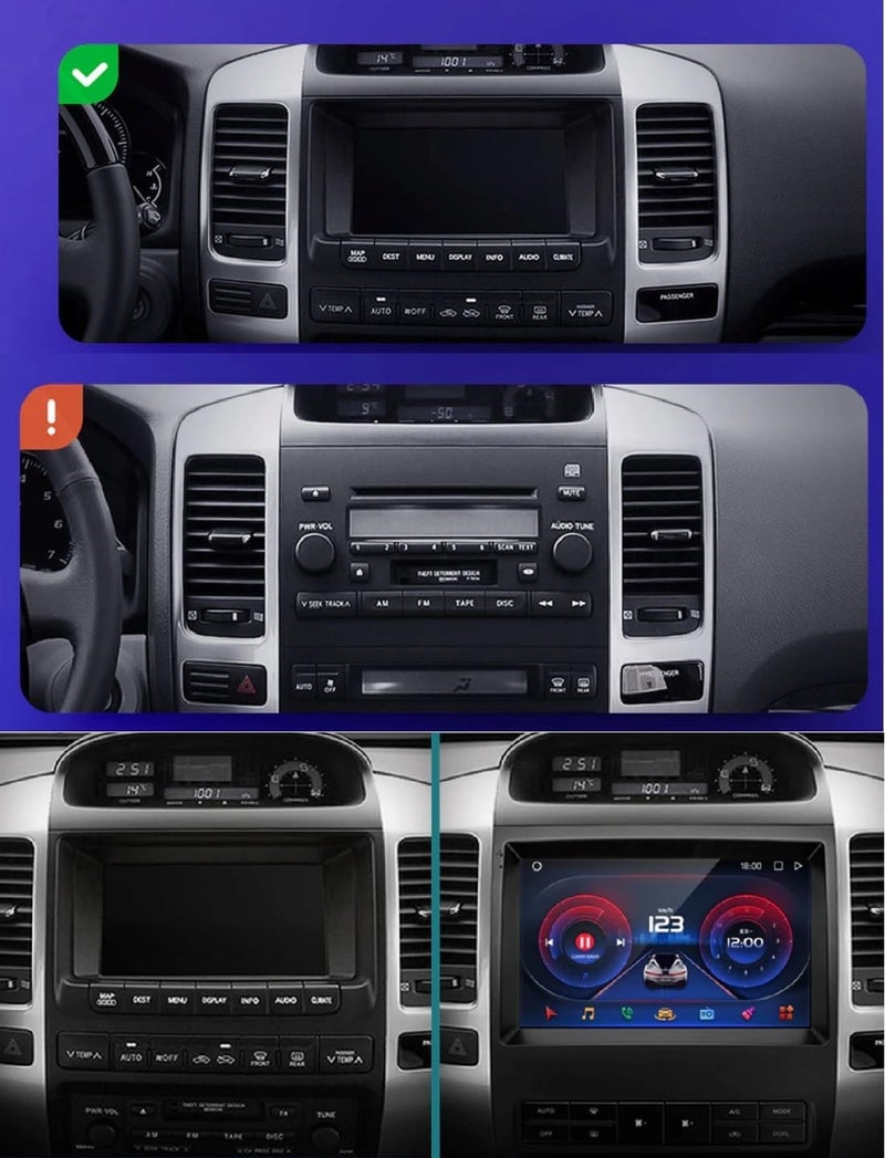 Android Car Stereo for Lexus GX460 and Prado 120 - Image 3
