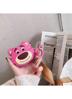 Generic AirPods 4Th Generation Cartoon Silicone Soft Protective Cover Suitable For Apple Wireless Bluetooth Headphone Case Hot Sale In Foreign Trade-Color:O37 Model (with Ring)-Applicable Models:Airpods 4 (2024 Version)  - Image 1