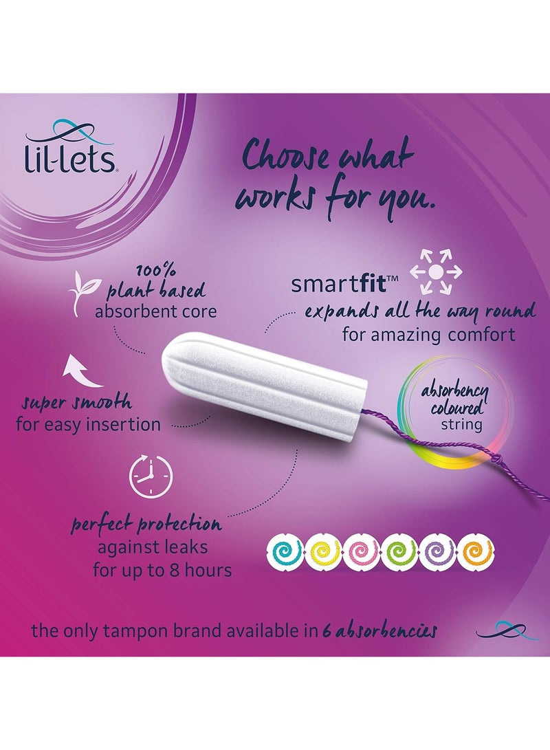 Lil-Lets Applicator Super Plus Extra Tampons, 1 Pack of 14, Very Heavy Flow - Image 3