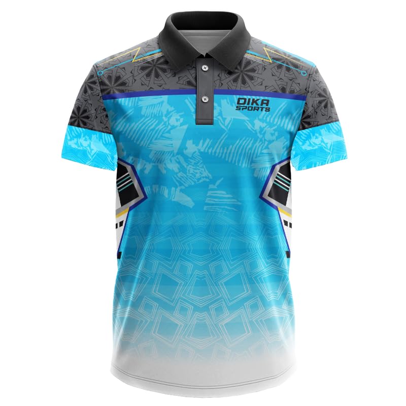 Dika Sports زي رياضي مخصص قميص كريكيت مخصص قميص كريكيت هندي 2024 | من 2 سنة إلى 5XL - Image 2