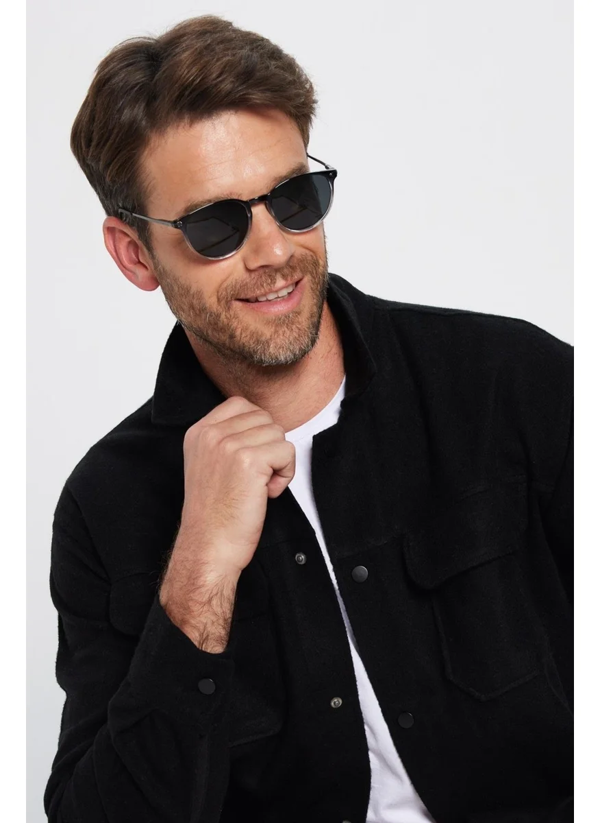 تودورس Men's Relax Fit Casual Cut Double Pocket Snap Button Winter Lumberjack Collar Shirt