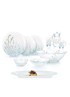Luminarc Arcopyrex dinner set 46 piece -  Trompette TURQUOISE