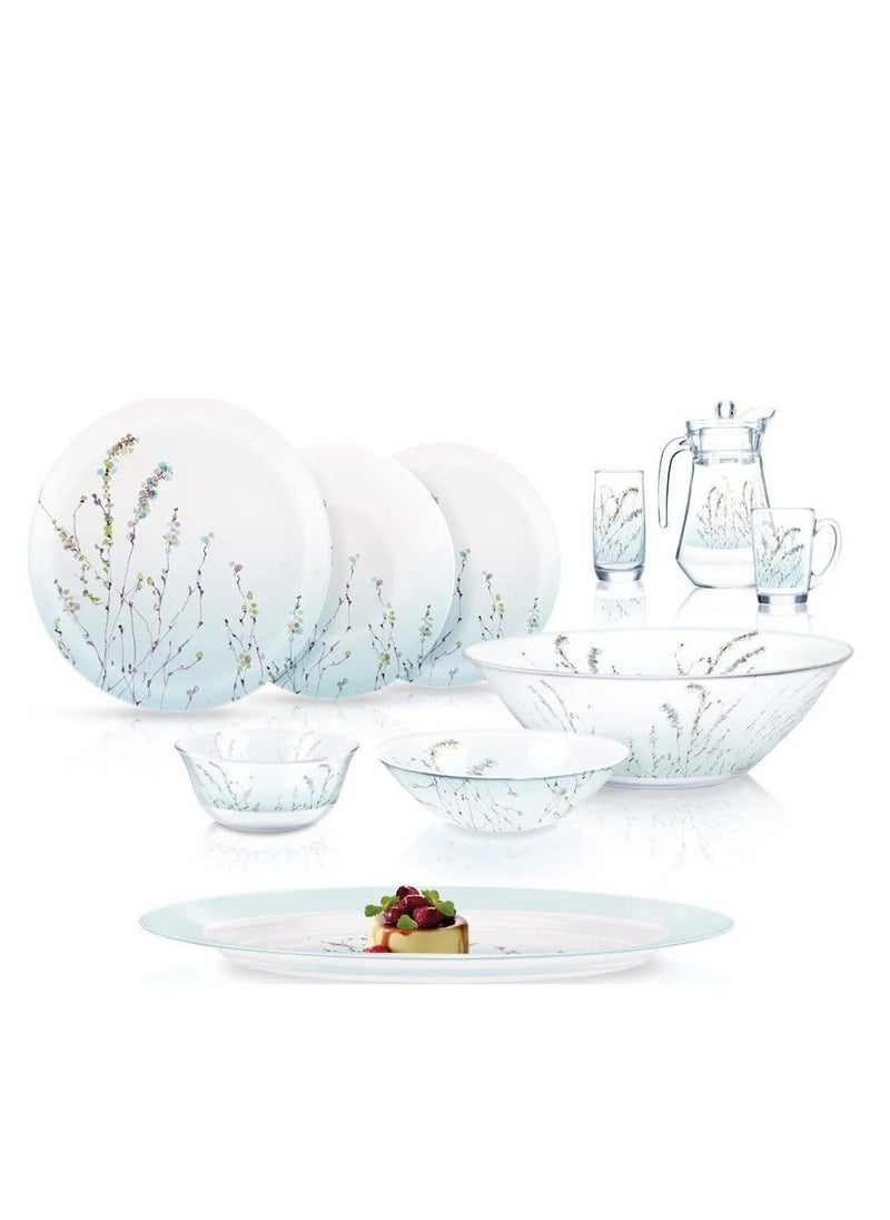 Luminarc - Luminarc Arcopyrex dinner set 46 piece -  Trompette TURQUOISE - Image 1