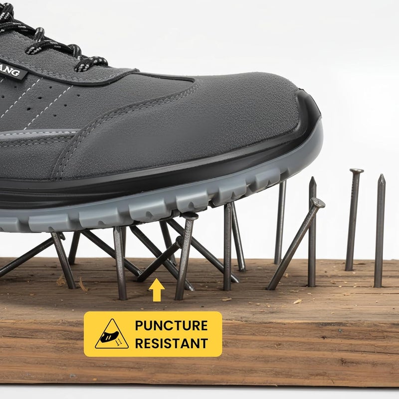 D.D.Star Steel Toe Safety for Men Lightweight Work Sneaker Comfortable Puncture Proof And Fashion For Work. - Image 3