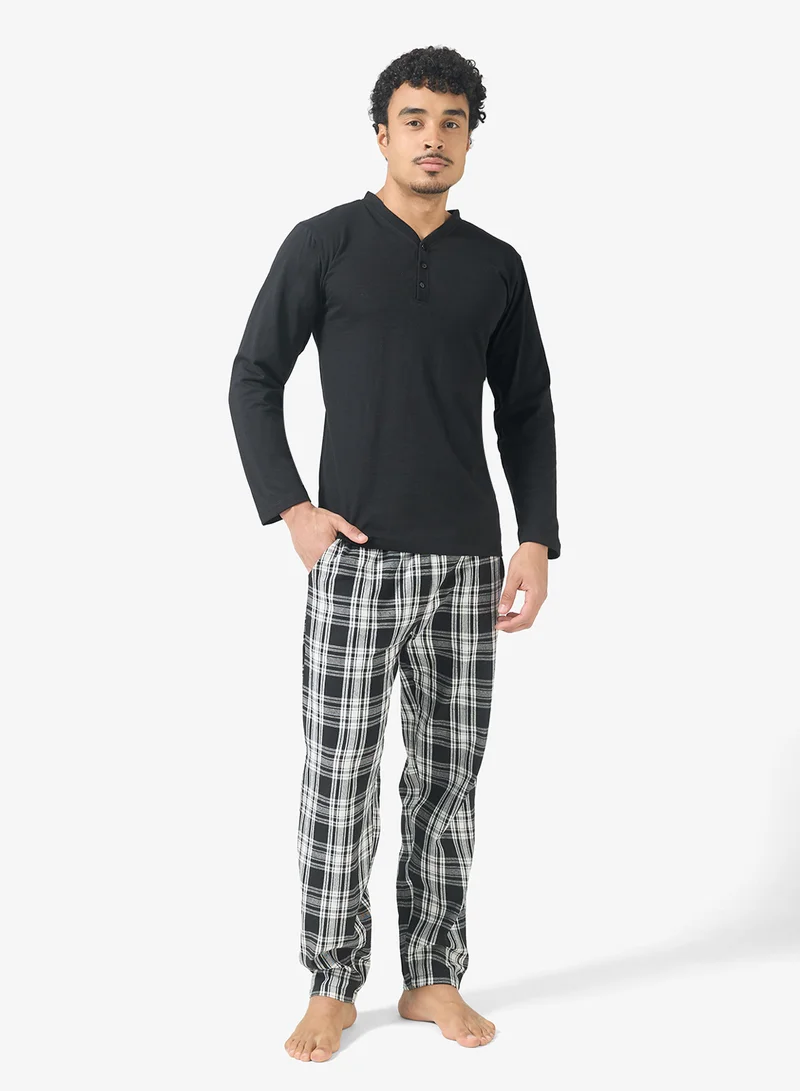 Nightwear T-Shirt & Pants Set