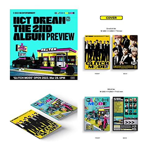 dreamus NCT Dream - Glitch Mode the 2nd Album Photobook version (A ver) - Image 2