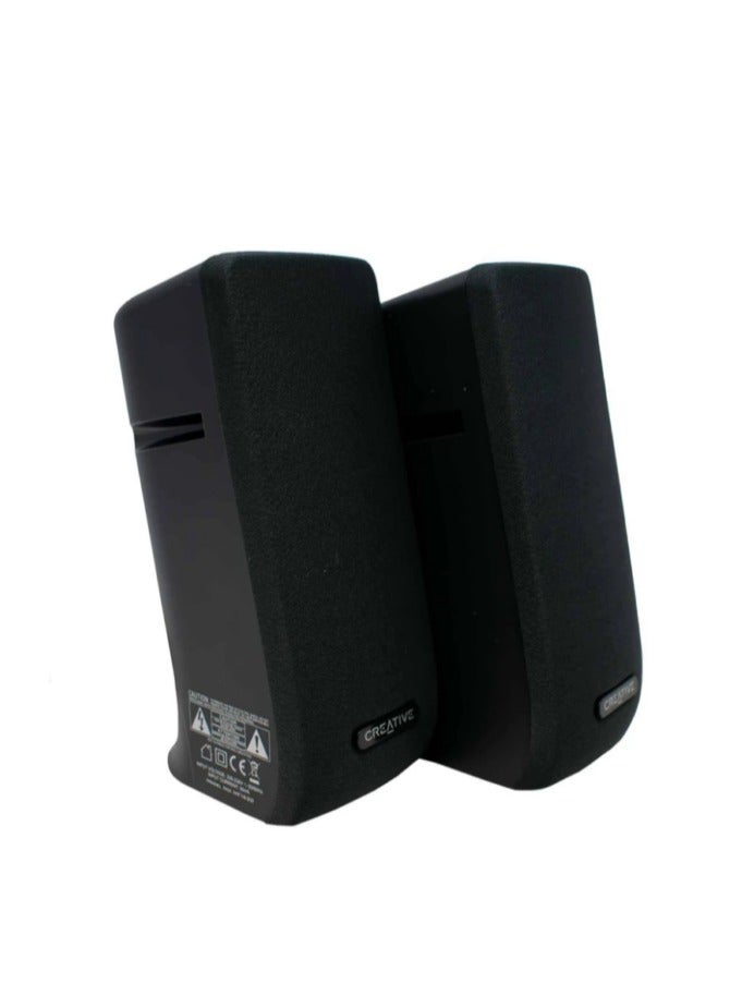 CREATIVE SBS A35 1 W Laptop/Desktop Speaker  (Black, 2.0 Channel) - Image 1