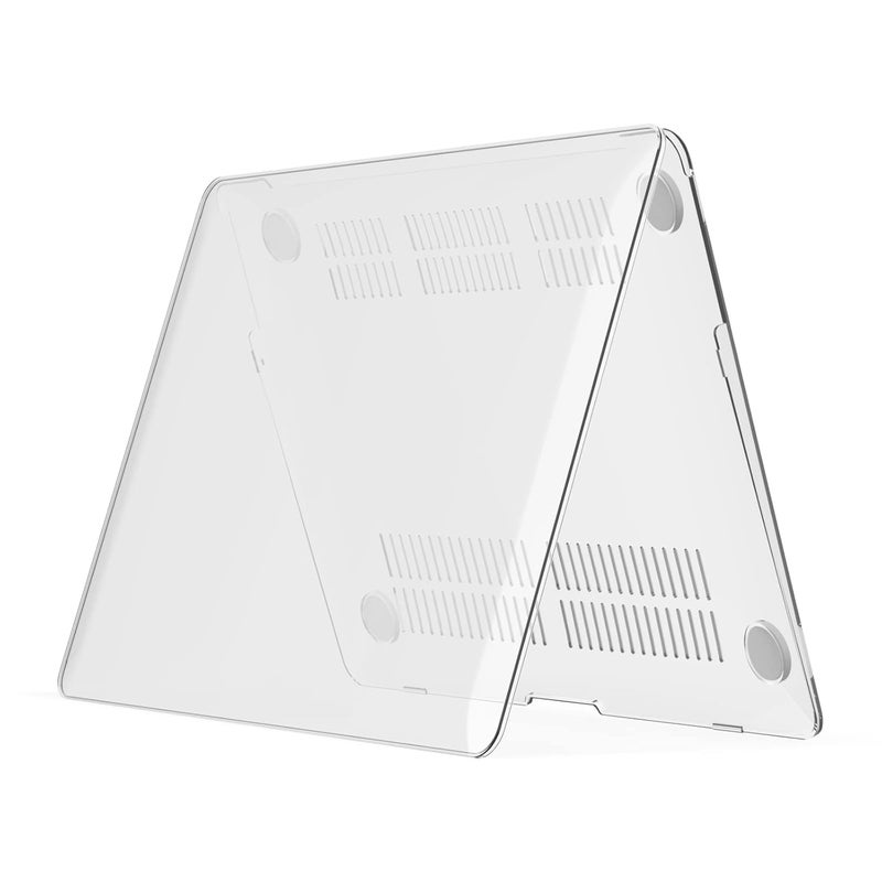 Saco Case for MacBook Pro 15 Inch with Touch Bar (2016–2019, Model A1990 A1707) – Slim Hard Shell Protective Case & Keyboard Cover Compatible with Old Version MacBook Pro 15 Touch Bar - Clear - Image 3