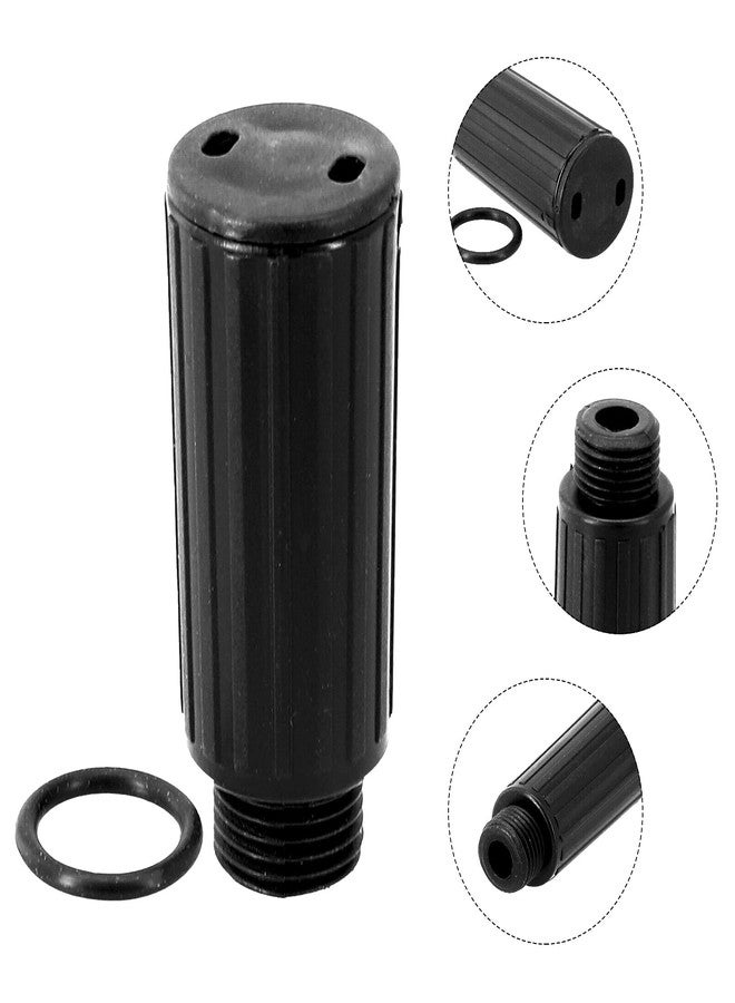 WYZBEN Air Compressor Oil Cap Plug Included Gasket Seal Compatible with Craftsman Powermate Coleman Husky E100087 Replacement Part Black 0.6In Thread M15 Accessories - Image 3