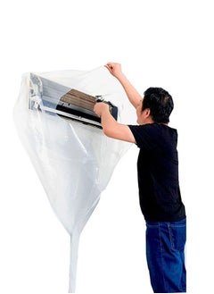 Split Air Conditioner Cleaning Bag,AC Unit Dust Washing Clean Cover Kit with Water Pipe,Wall Mounted Air Conditioning Protector Service Bag