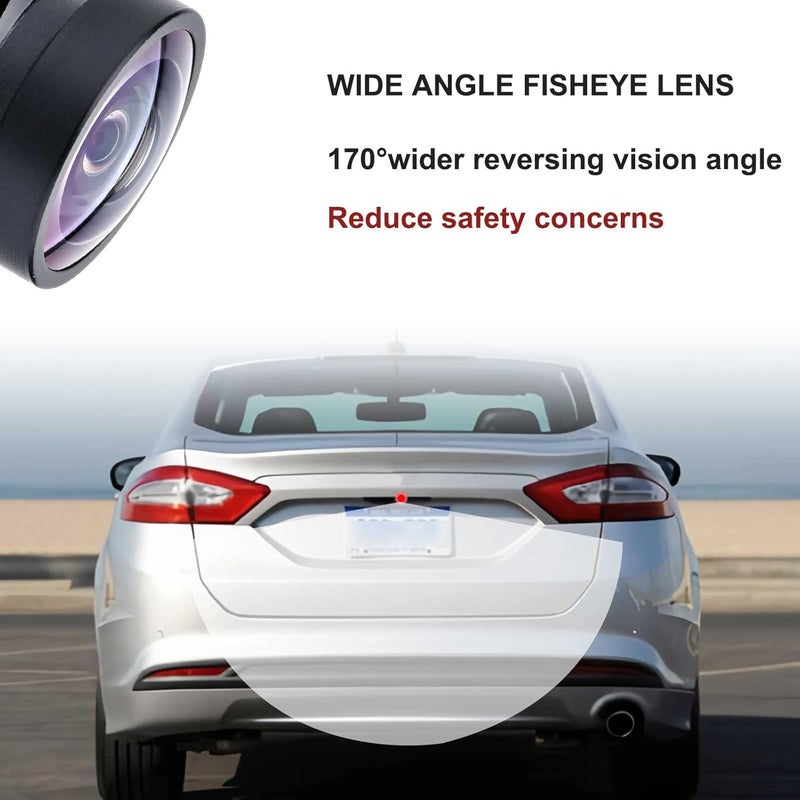 Dngbymx Backup Camera for Ford Fusion 2013-2016 - Parking Assist Rear View Camera - Image 4