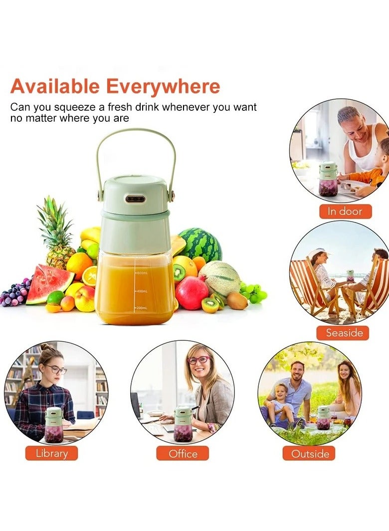 Portable Blender Juicer 800mlfresh Fruit Juicers Mixeur Wireless Rechargeable Juicer Cup Multifunction Juice Maker Machine  - Image 3