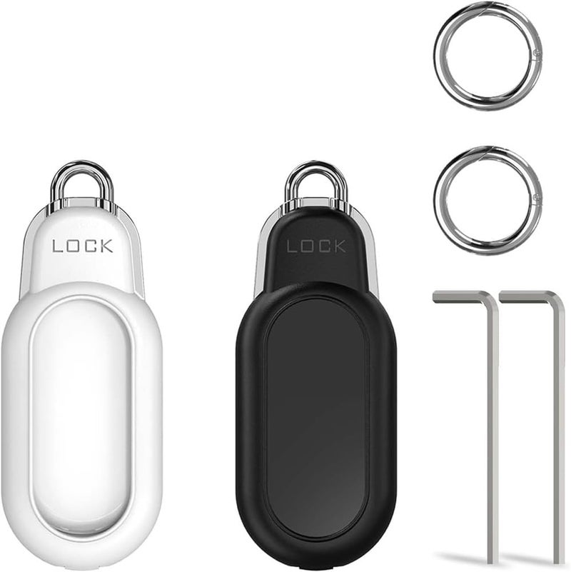 Rugged Case for GalaxySmartTag 2, GPS Tracker Holder with Keychain Ring, Waterproof Anti-Lost Protective Cover, Tracking Device for Bike, Car, Skis, & More - Image 1