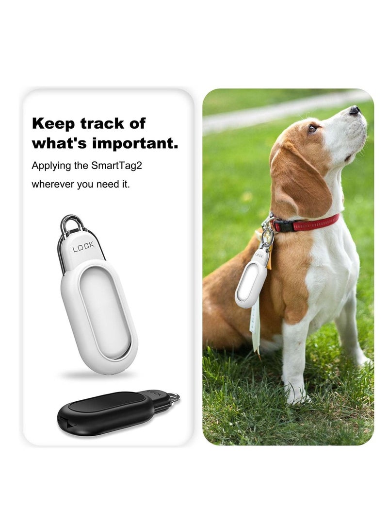 SYOSI Rugged Case for Galaxy SmartTag 2, Azonee Holder with Keychain Ring, Waterproof Anti-Lost Protective Cover,  Car, Skis, & More - Image 5