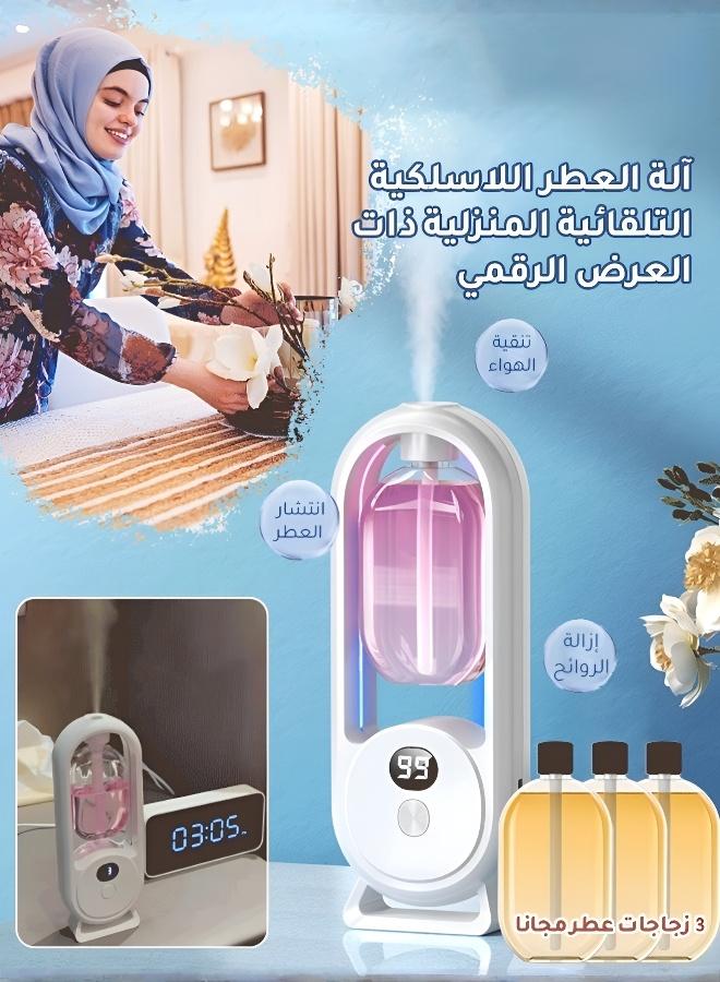 Large Capacity Automatic Fragrance Dispenser Machine Timed Air Freshener Diffuser for Home Hotel Office and Bathroom - Image 2