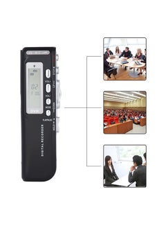 نيبمينينت مسجل صوت رقمي مزود بمشغل MP3 OS0122 أسود/فضي  - Image 5