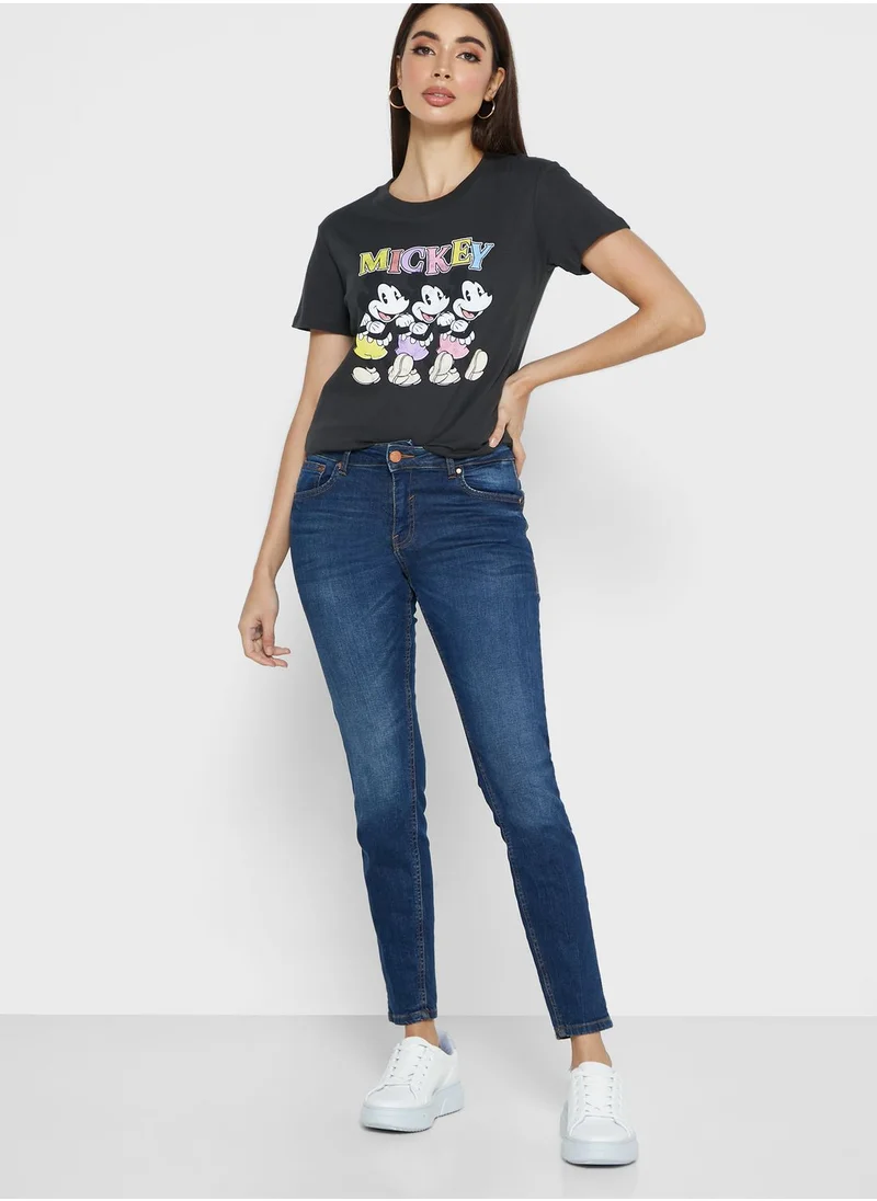 Cotton On Crew Neck Graphic T-Shirt