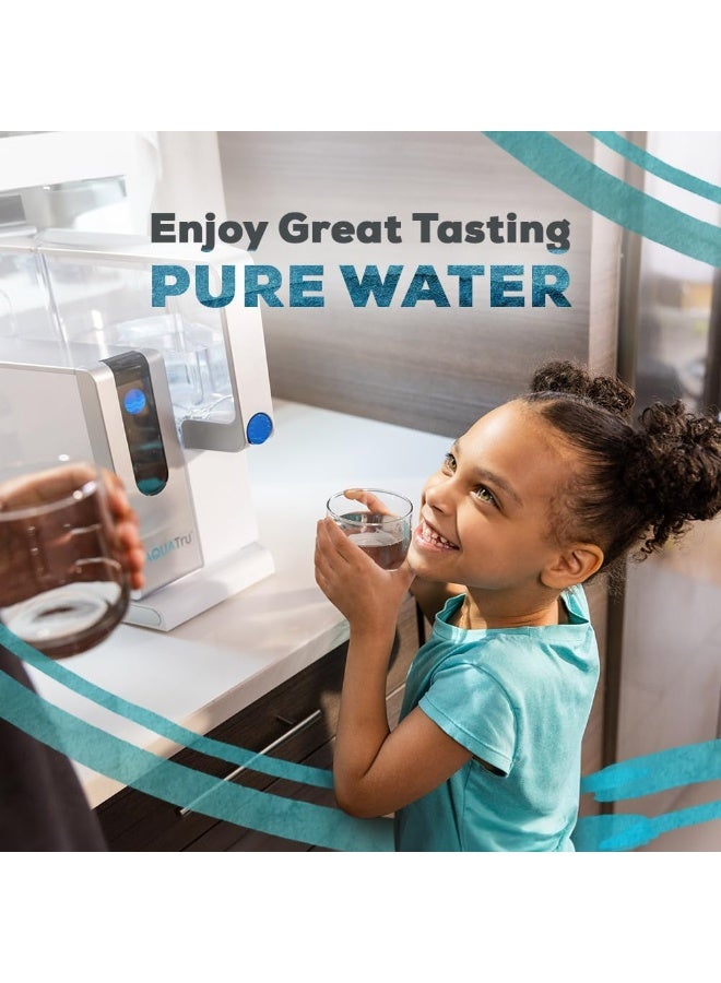 AQUA TRU 1 Year Combo Pack - Includes 2 Pre-Filters and 1 Carbon Filter