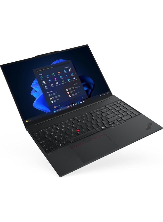 Lenovo (Upgraded Version) ThinkPad E16 Gen 3 Business Laptop With 16 Inch WUXGA (1920x1200) Display, Intel Core Ultra 7 255H Processor/16GB RAM DDR5/512GB SSD/Intel Arc Graphics/Windows 11 Pro English/Arabic Black English/Arabic Black - Image 3