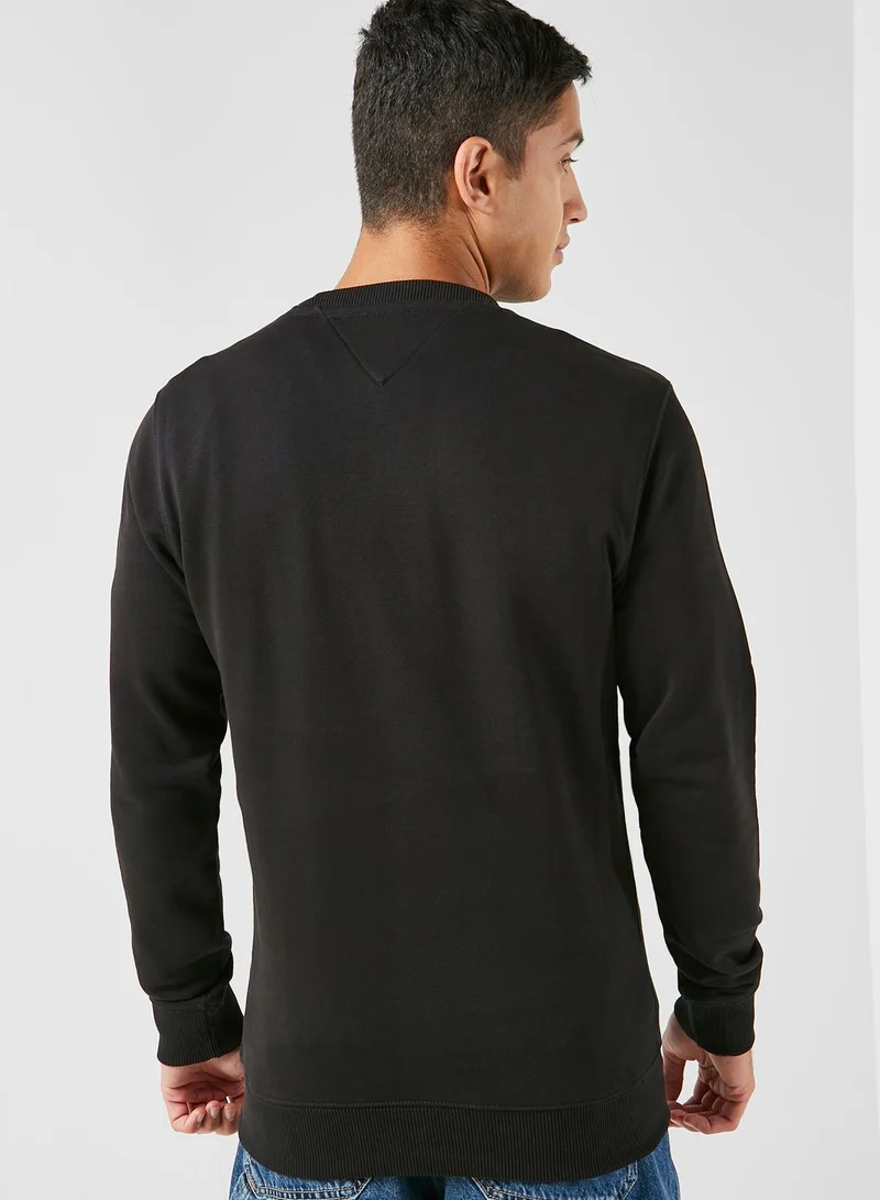 TOMMY JEANS Graphic Crew Neck Sweater