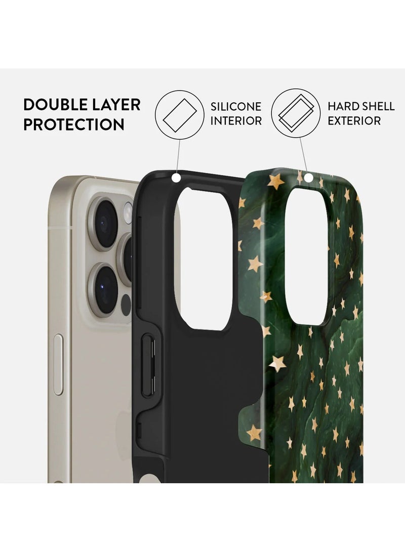 BURGA iPhone 16 Pro Max Case, 2 Piece Hard Shell + TPU Silicone Interior, Shock Absorption, All Port Accessible, Raised Bezel For Screen & Camera Protection, Never Fading HQ Print,Prince Charming - Image 2