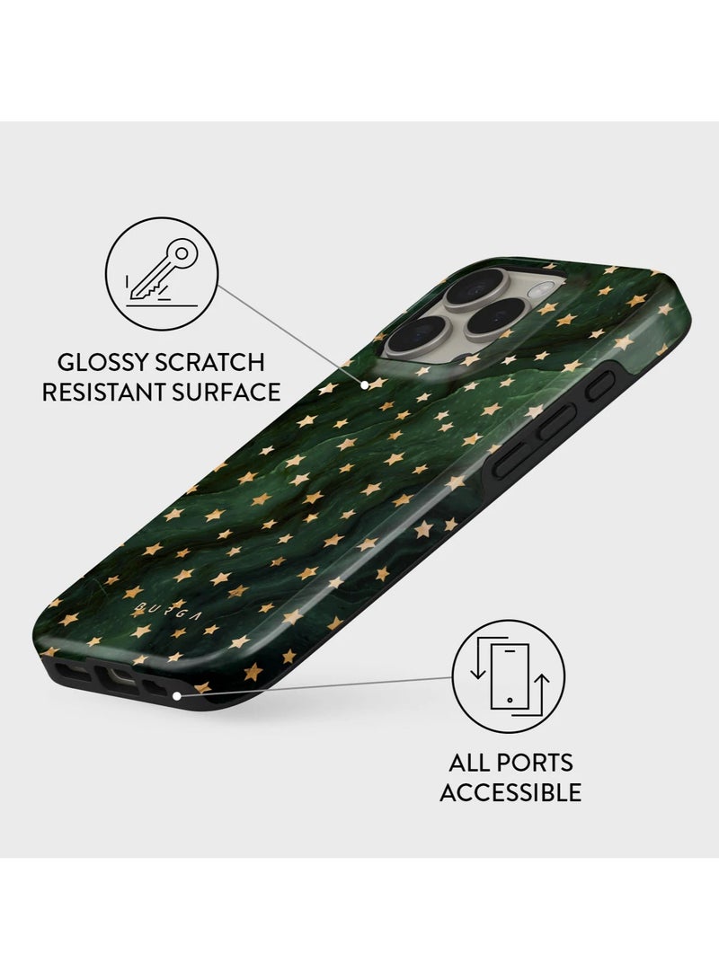 BURGA iPhone 16 Pro Max Case, 2 Piece Hard Shell + TPU Silicone Interior, Shock Absorption, All Port Accessible, Raised Bezel For Screen & Camera Protection, Never Fading HQ Print,Prince Charming - Image 3