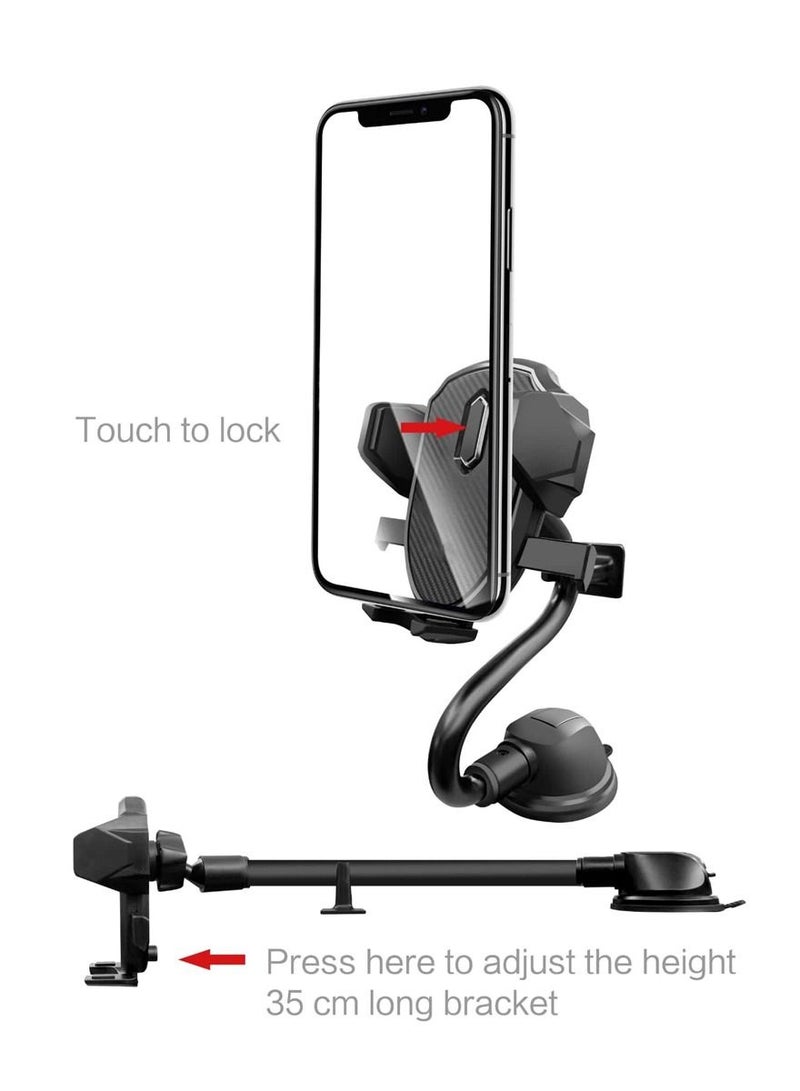 Earldom EH117 Gibbon Bracket  Mobile Holder 35CM Black - Image 3