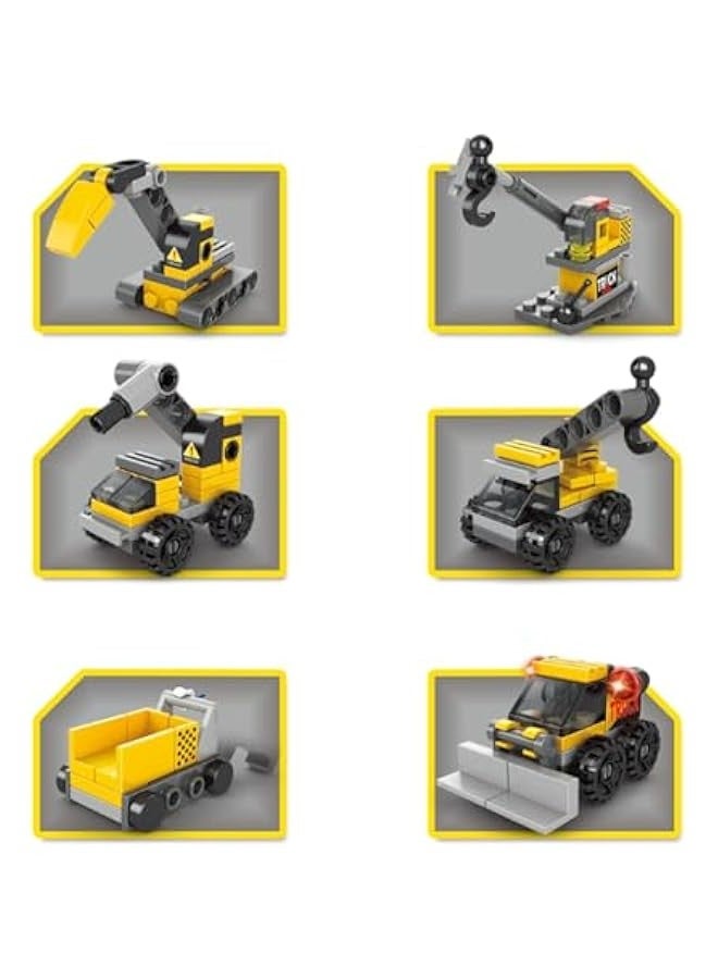 Loquat Urban Rescue Series Building Block Toys,Stacking Skill Training and Creative Thinking Cultivation， Building kit Toys Best Gift for Boys Aged 4-10… (Crane Engineering) - Image 3
