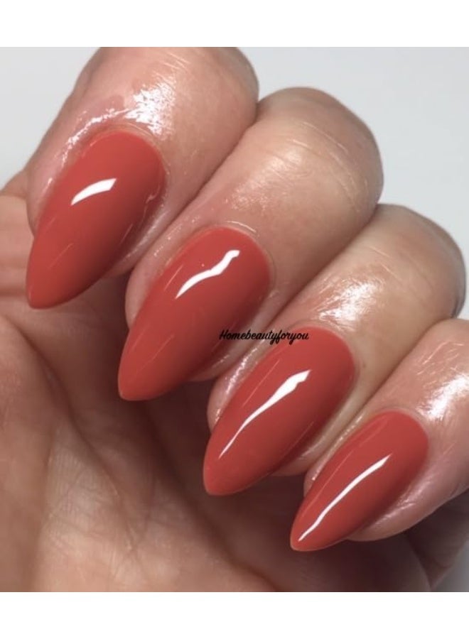 بلو سكاي طلاء أظافر جل بامبكين سبايس رست بامبكين كولور مقاوم للأشعة فوق البنفسجية 10 مل BP01 - Image 2