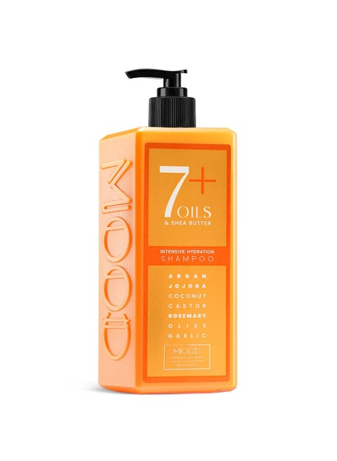 شامبو MOOD 7Oils بلس لترطيب مكثف 400 مل